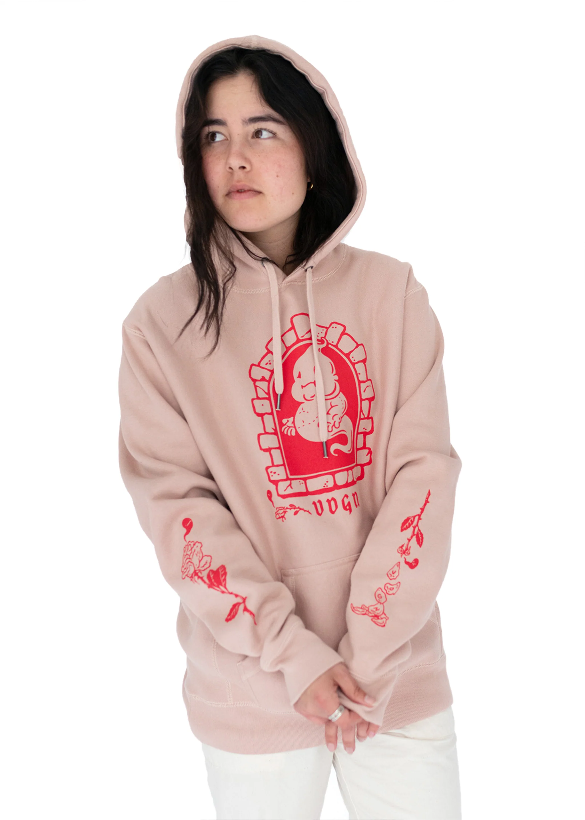 "Dead Flowers" Heavyweight Hoodie - Image 4