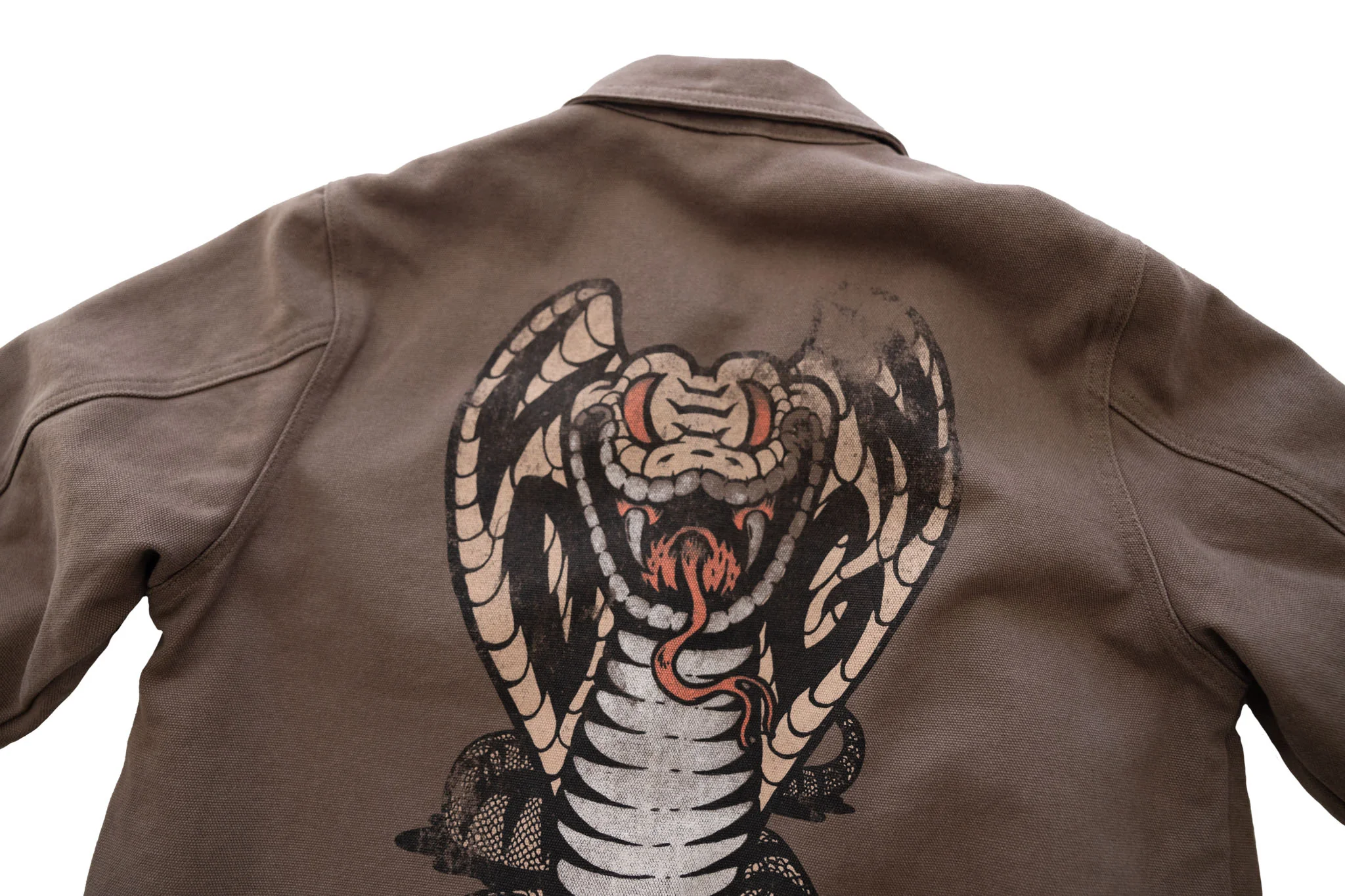 "Strike Back" Canvas Work Jacket - Image 3