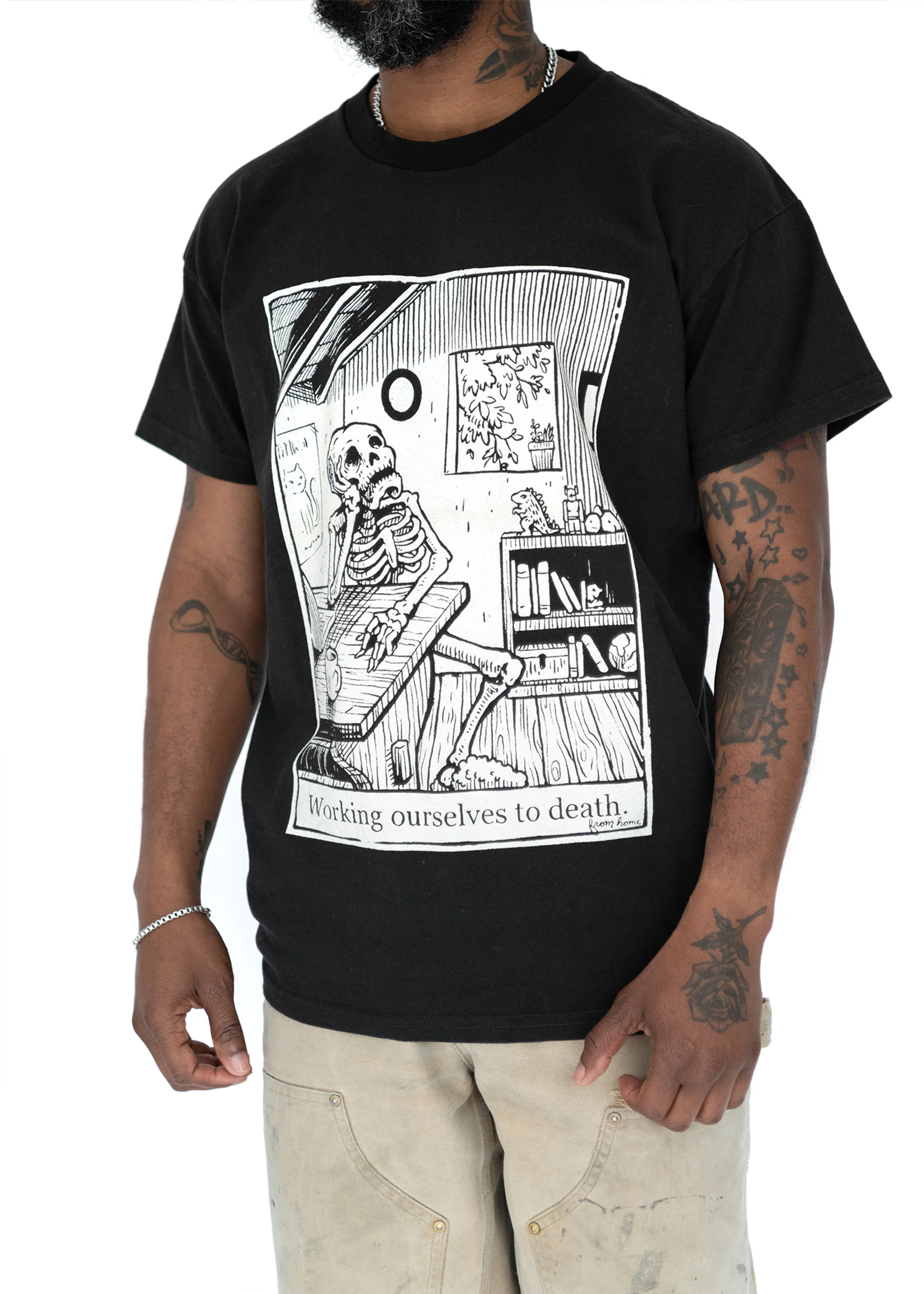 Work to Death (Home Edition) - Black - Image 3